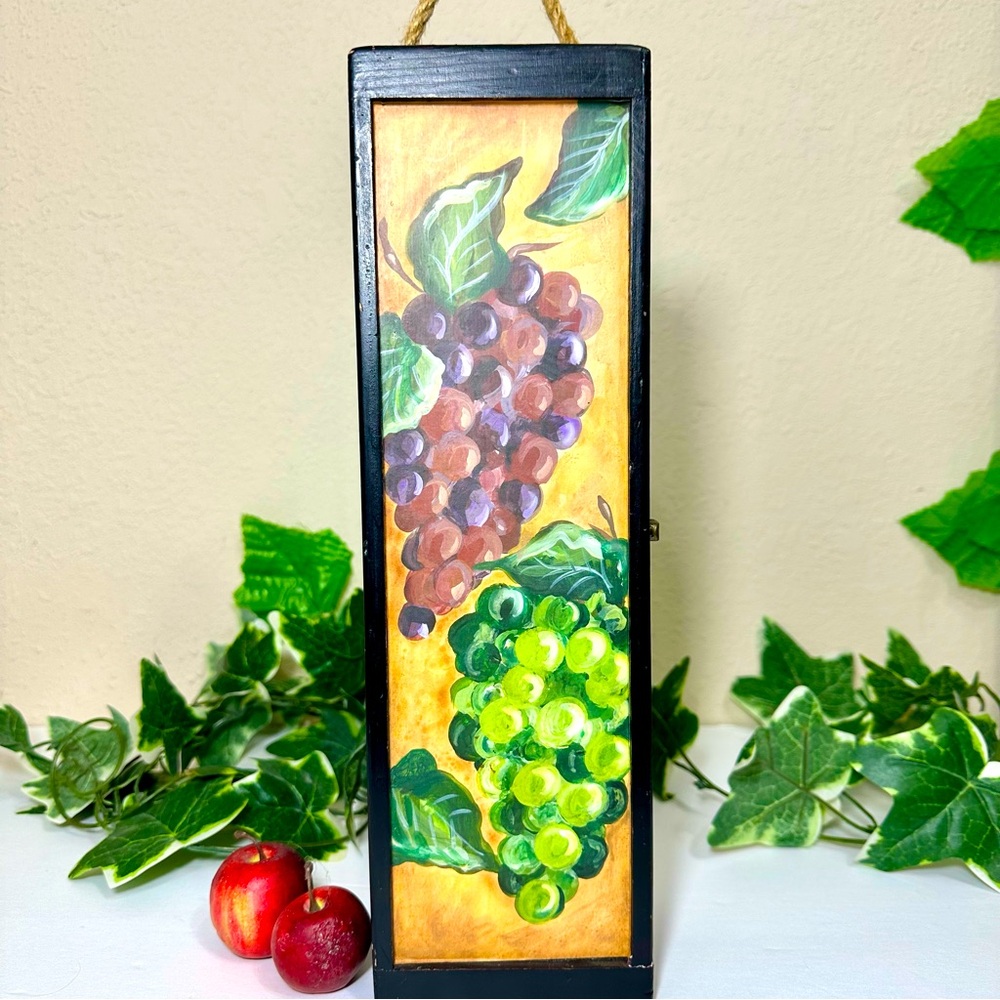 Grapevine Wine Box and Banner Set
